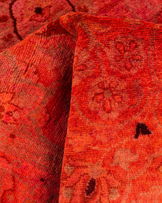 Fine Vibrance, One-of-a-Kind Hand-Knotted Area Rug - Pink, 3' 2" x 5' 5" - Solo Rugs