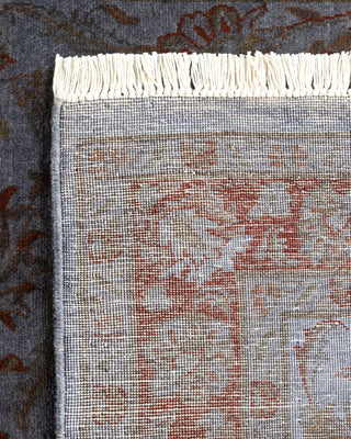 Contemporary Hand Knotted  Gray Area Rug 3' 1" x 5' 3"