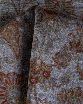 Contemporary Hand Knotted  Gray Area Rug 3' 1" x 5' 3"