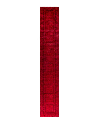 Modern Fine Vibrance Red Runner 3' 0" x 18' 2"