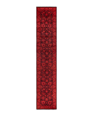 Modern Fine Vibrance Red Runner 2' 8" x 14' 1"