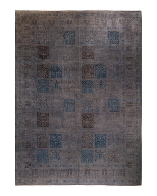 Modern Fine Vibrance Gray Area Rug 10' 3" x 13' 10"