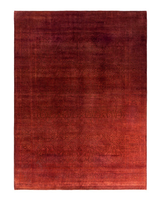 Fine Vibrance, One-of-a-Kind Hand-Knotted Area Rug  - Pink, 9' 4" x 11' 10"