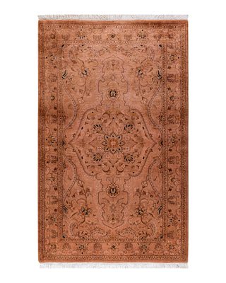 Modern Fine Vibrance Pink Area Rug 3' 1" x 5' 0"