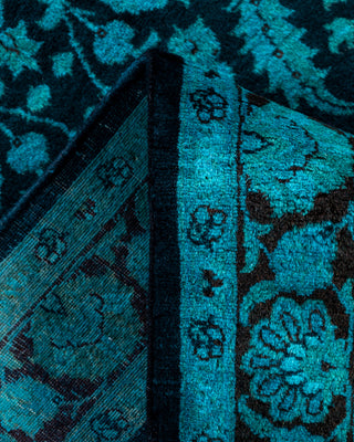Fine Vibrance, One-of-a-Kind Hand-Knotted Area Rug  - Black, 3' 2" x 5' 5"