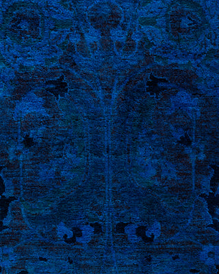 Fine Vibrance, One-of-a-Kind Hand-Knotted Area Rug  - Blue, 3' 1" x 5' 5"