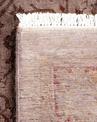 Contemporary Hand Knotted Overdyed Beige Area Rug 3' 1" x 4' 10"