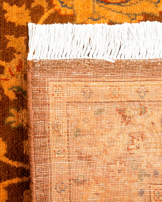Contemporary Hand Knotted Overdyed Gold Area Rug 2' 6" x 4' 4"