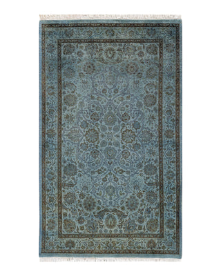 Modern Fine Vibrance Gray Area Rug 3' 2" x 5' 3"