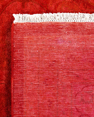 Fine Vibrance, One-of-a-Kind Hand-Knotted Area Rug  - Orange, 9' 3" x 12' 1"