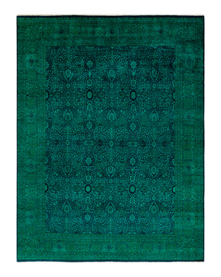 Modern Fine Vibrance Green Area Rug 8' 1" x 10' 7"