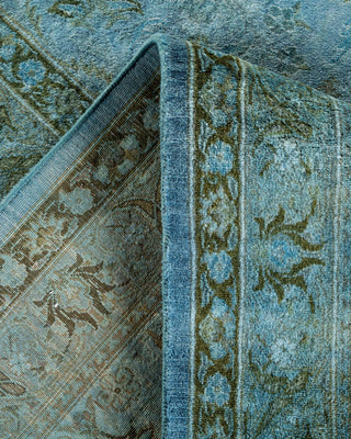 Fine Vibrance, One-of-a-Kind Hand-Knotted Area Rug - Gray, 9' 2" x 11' 10" - Solo Rugs