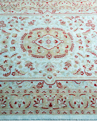 Contemporary Hand Knotted Overdyed Blue Area Rug 3' 1" x 5' 3"