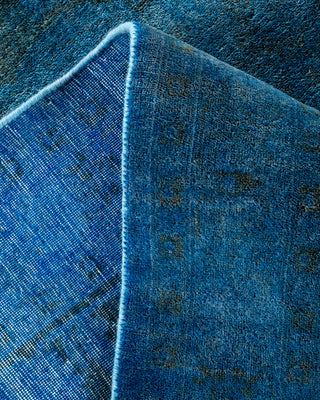 Contemporary Hand Knotted  Blue Area Rug 9' 2" x 12' 2"