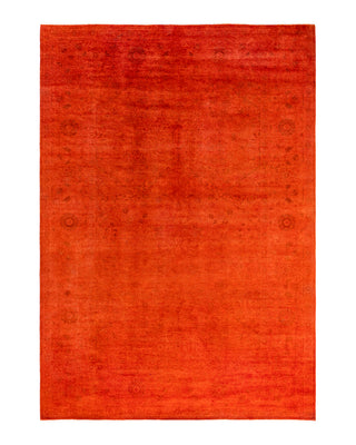 Vibrance, One-of-a-Kind Hand-Knotted Area Rug - Orange, 6' 3" x 8' 10"