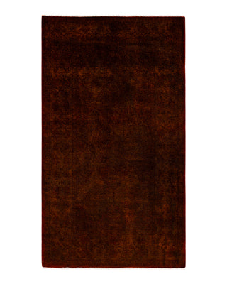 Modern Fine Vibrance Brown Area Rug 3' 2" x 5' 8"
