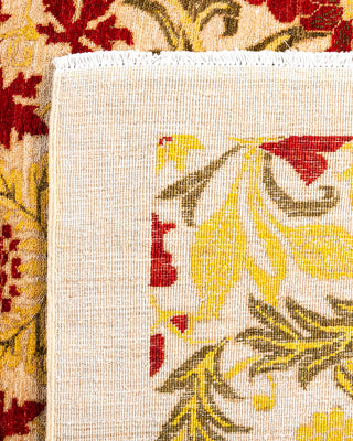 Arts & Crafts, One-of-a-Kind Hand-Knotted Area Rug  - Ivory, 8' 8" x 11' 10"