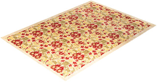 Arts & Crafts, One-of-a-Kind Hand-Knotted Area Rug  - Ivory, 8' 8" x 11' 10"