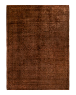 Modern Fine Vibrance Brown Area Rug 10' 3" x 13' 9"