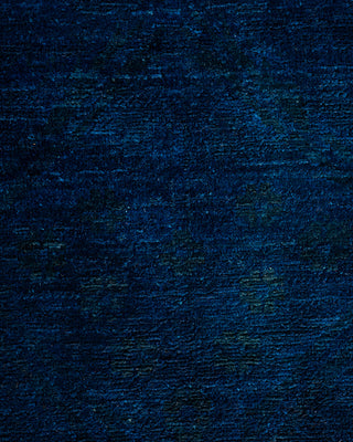 Contemporary Hand Knotted  Navy Area Rug 8' 10" x 11' 5"