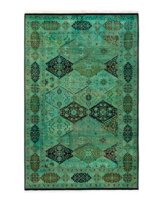 Modern Fine Vibrance Multi Area Rug 6' 1" x 9' 4"