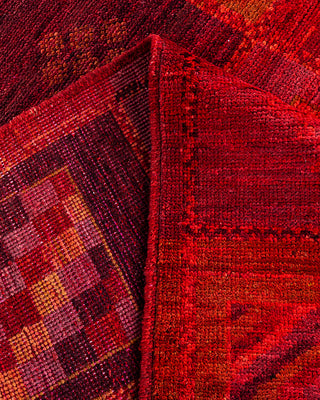 Vibrance, One-of-a-Kind Hand-Knotted Area Rug  - Red, 9' 2" x 11' 9"