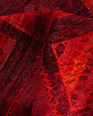 Vibrance, One-of-a-Kind Hand-Knotted Area Rug  - Red, 9' 2" x 11' 9"