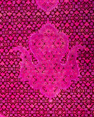 Fine Vibrance, One-of-a-Kind Hand-Knotted Area Rug  - Pink, 9' 0" x 12' 8"