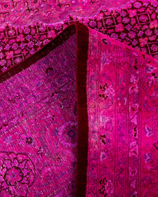 Fine Vibrance, One-of-a-Kind Hand-Knotted Area Rug  - Pink, 9' 0" x 12' 8"