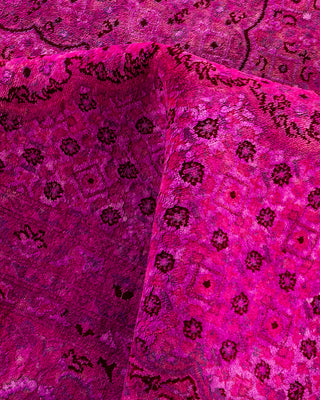 Fine Vibrance, One-of-a-Kind Hand-Knotted Area Rug  - Pink, 9' 0" x 12' 8"