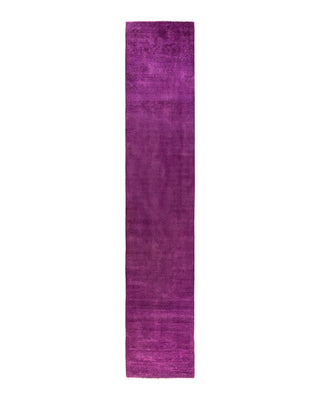 Vibrance, One-of-a-Kind Hand-Knotted Runner Rug - Pink, 2' 7" x 13' 9"