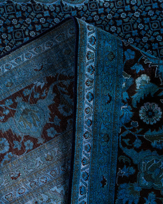 Fine Vibrance, One-of-a-Kind Hand-Knotted Area Rug  - Blue, 8' 10" x 12' 4"