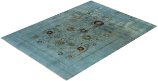 Contemporary Hand Knotted  Blue Area Rug 8' 10" x 12' 1"