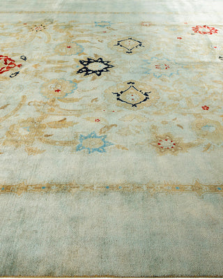 Contemporary Hand Knotted  Gray Area Rug 8' 9" x 11' 6"