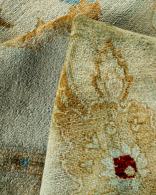 Contemporary Hand Knotted  Gray Area Rug 8' 9" x 11' 6"