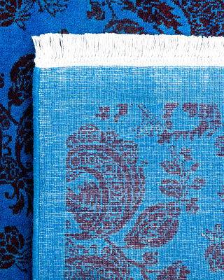 Fine Vibrance, One-of-a-Kind Hand-Knotted Area Rug  - Blue, 3' 2" x 5' 2"