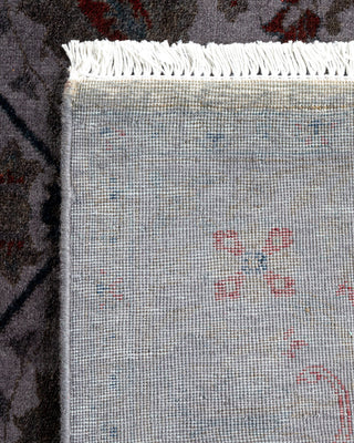 Contemporary Hand Knotted Overdyed Gray Area Rug 3' 4" x 5' 0"