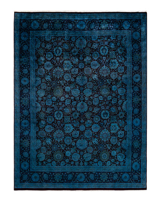 Modern Fine Vibrance Blue Area Rug 8' 0" x 10' 7"