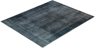 Contemporary Hand Knotted  Gray Area Rug 9' 4" x 11' 5"