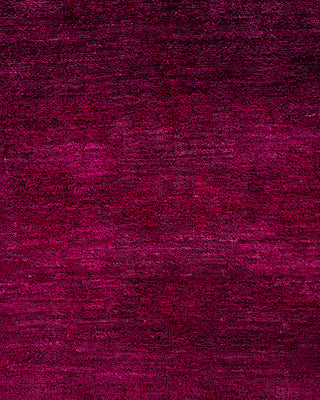 Vibrance, One-of-a-Kind Hand-Knotted Area Rug  - Red, 9' 3" x 9' 4"