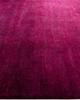 Vibrance, One-of-a-Kind Hand-Knotted Area Rug  - Red, 9' 3" x 9' 4"