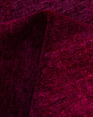 Vibrance, One-of-a-Kind Hand-Knotted Area Rug  - Red, 9' 3" x 9' 4"