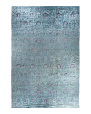 Vibrance, One-of-a-Kind Hand-Knotted Area Rug - Gray, 11' 10" x 17' 6"