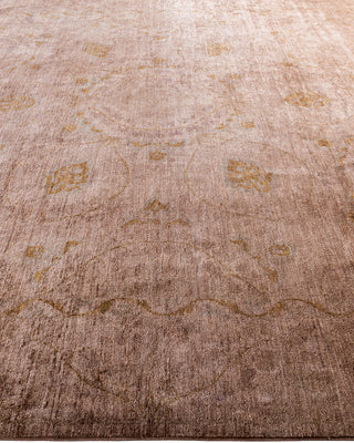 Vibrance, One-of-a-Kind Hand-Knotted Area Rug  - Beige, 8' 10" x 8' 10"
