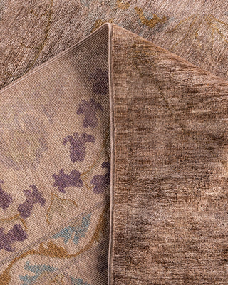 Vibrance, One-of-a-Kind Hand-Knotted Area Rug  - Beige, 8' 10" x 8' 10"