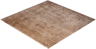 Vibrance, One-of-a-Kind Hand-Knotted Area Rug  - Beige, 8' 10" x 8' 10"