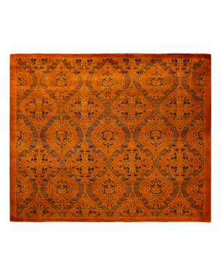 Vibrance, One-of-a-Kind Handmade Area Rug - Orange, 5' 2" x 6' 4"