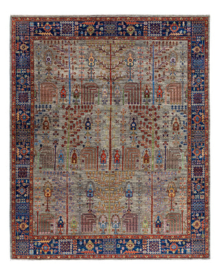 Serapi, One-of-a-Kind Hand-Knotted Area Rug - Brown, 8' 0" x 9' 9"