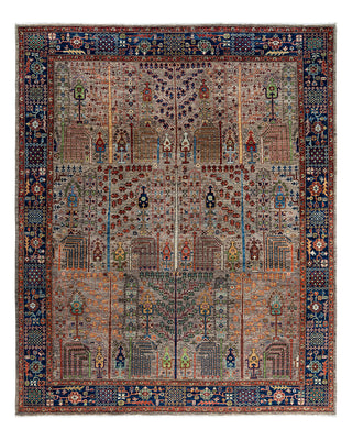Serapi, One-of-a-Kind Hand-Knotted Area Rug - Brown, 8' 2" x 9' 9"