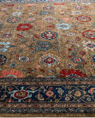 Serapi, One-of-a-Kind Hand-Knotted Area Rug  - Brown, 9' 2" x 11' 6"